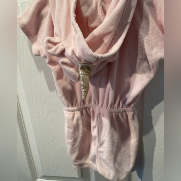 Baby GAP Pink Terry Romper with Unicorn Hood 18-24 months - Picture 2 of 7
